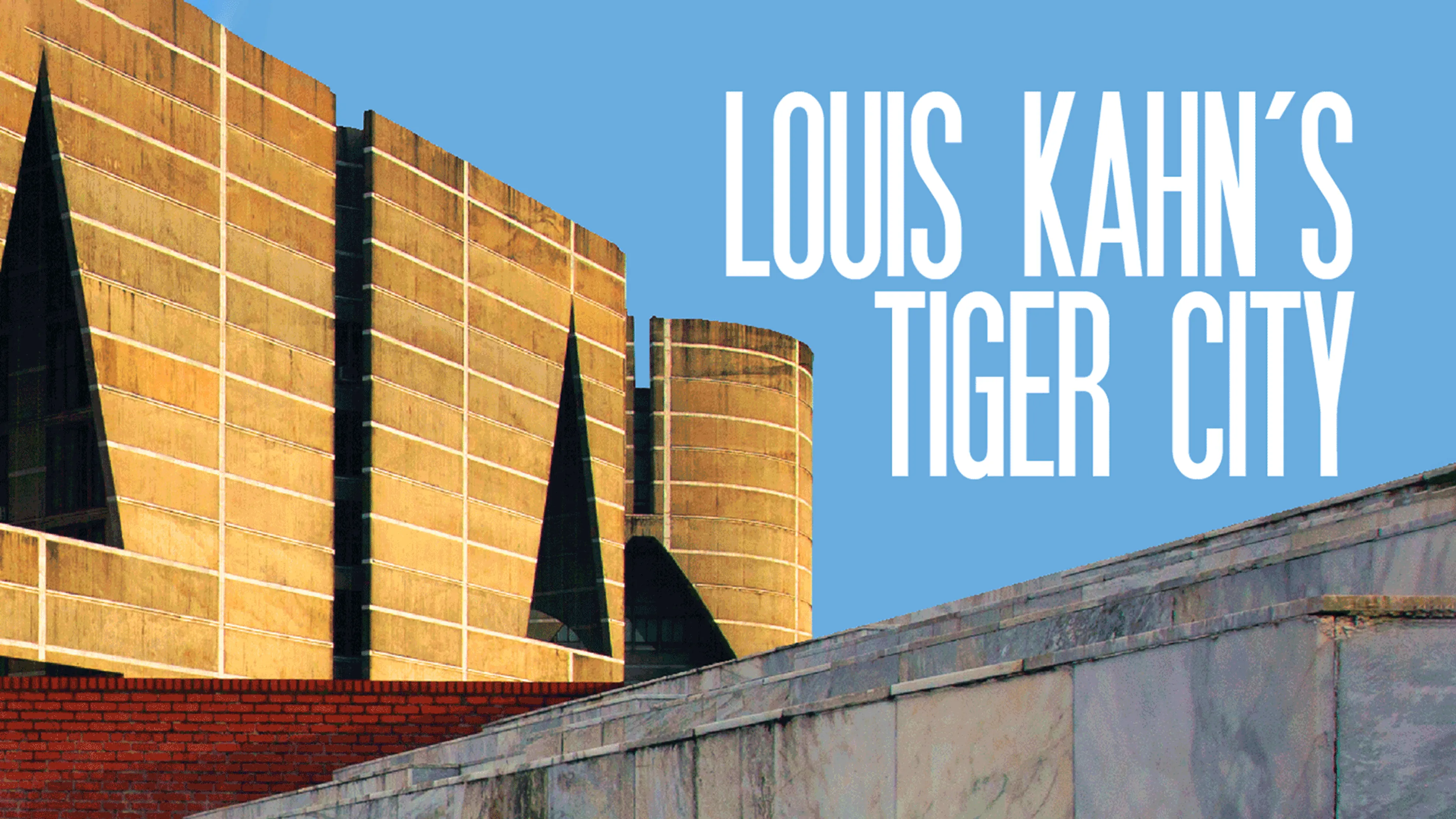 Louis Kahn's Tiger City poster